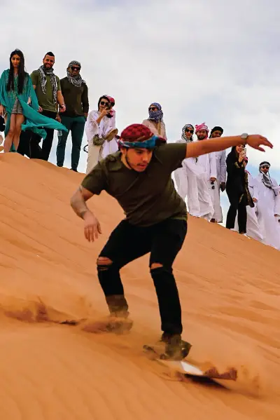 Sandboarding